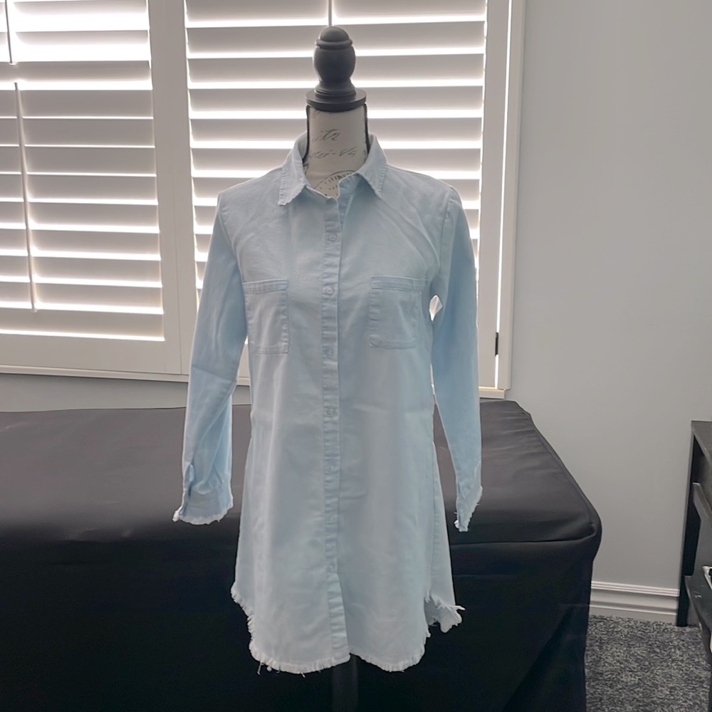 Denim Shirt Dress